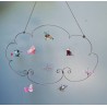 Mobile : Papillons dans nuage