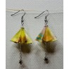 Boucles d'oreilles    Parapluie jaune