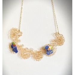 Collier  Filigrane d'Azur    Plaqué or          C199