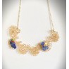 Collier  Filigrane d'Azur    Plaqué or          C199