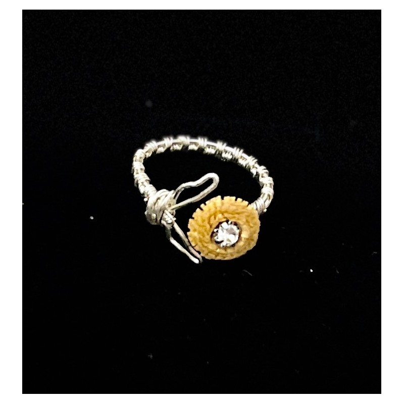 Bague  Liane Soleil - plaqué argent        BG95