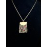 Collier  Jardin Suspendu   Laiton et or        C200