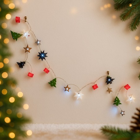 Guirlande Lumineuse : Noël Magique  - 20 LED -            GE32