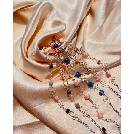 Bracelets :  Breloque - Plaqué argent